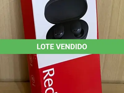 LOTE 052 - 01 FONE DE OUVIDO WIRELESS AIRDOT(NO ESTADO)