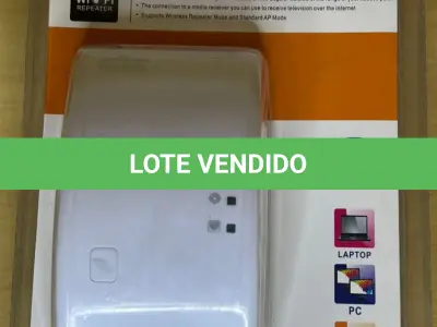 LOTE 036 - 01 EXTENSOR DE WI-FI / AMPLIFICADOR DE SINAL(NO ESTADO)