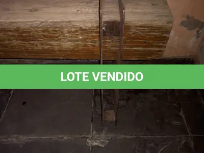 LOTE 265 - BANCO RUSTICO DE DORMENTE COM 2,10   DE COMPRIMENTO(NO ESTADO)