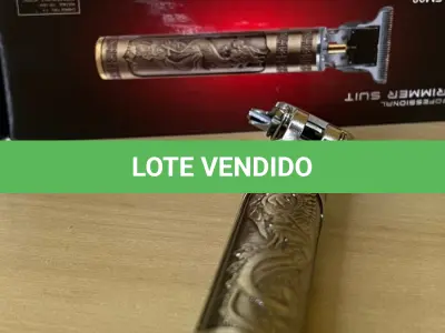LOTE 003 - 01 TRIMMER ELÉTRICO PARA CABELO E BARBA(NO ESTADO)