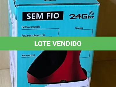 LOTE 054 - 01 MOUSE ERGONÔMICO VERTICAL(NO ESTADO)