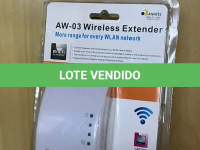 LOTE 036 - 01 EXTENSOR DE WI-FI / AMPLIFICADOR DE SINAL(NO ESTADO)