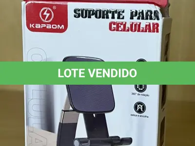 LOTE 019 - 01 SUPORTE PARA CELULAR 360 GRAUS(NO ESTADO)