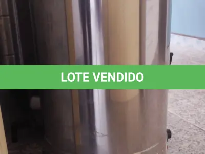 LOTE 424 - CAFETEIRA  EM INOX (NO ESTADO)
