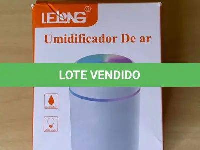 LOTE 025 - 01 UMIDIFICADOR DE AR PORTÁTIL(NO ESTADO)