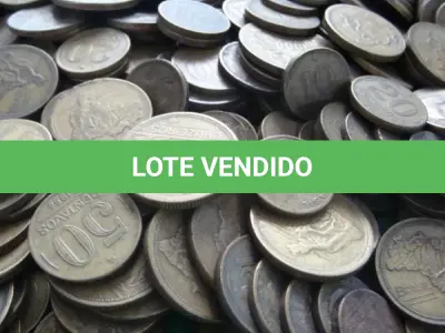LOTE 318 - COLEÇÃO COM 1,800 - 1 QUILOS E 800 GRAMAS - COM MOEDAS RARAS PRA COLECIONADORES (NO ESTADO)