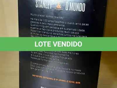 LOTE 014 - 01 COPO STANLEY BEER STEIN GRANDE NA COR VERDE(NO ESTADO)