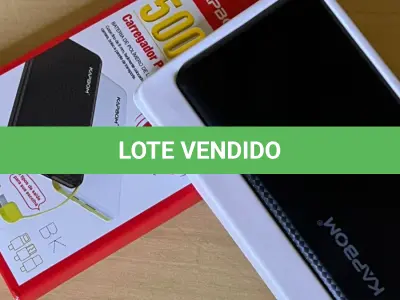 LOTE 016 - 01 CARREGADOR POWERBANK PORTÁTIL(NO ESTADO)