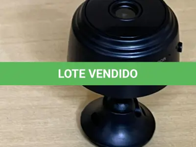 LOTE 041 - 01 MINI CÂMERA ESPIÃ WI-FI(NO ESTADO)