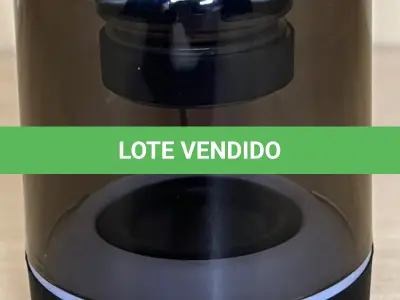 LOTE 057 - 01 CAIXINHA DE SOM PRETA TRANSLUCIDA(NO ESTADO)