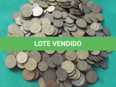 LOTE 318 - COLEÇÃO COM 1,800 - 1 QUILOS E 800 GRAMAS - COM MOEDAS RARAS PRA COLECIONADORES (NO ESTADO)