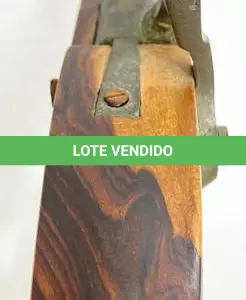 LOTE 253 - ANTIGA GARRUCHA DECORATIVA DÉCADA DE 80 RARIDADE MUITO BEM CONSERVADA  TAMANHO: 13X32 CM. (NO ESTADO)
