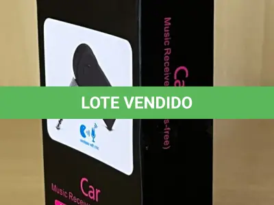 LOTE 008 - 01 ADAPTADOR DE BLUETOOTH PARA CARRO(NO ESTADO)