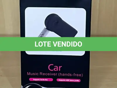 LOTE 008 - 01 ADAPTADOR DE BLUETOOTH PARA CARRO(NO ESTADO)