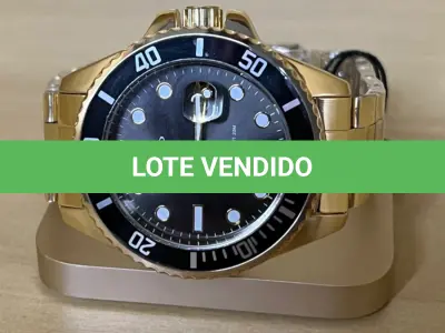 LOTE 023 - 01 RELÓGIO BLACK METALLIZED(NO ESTADO)