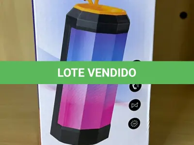 LOTE 015 - 01 CAIXA DE SOM COM BATERIA DE ATE 12H DE DURAÇÃO(NO ESTADO)