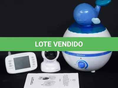 LOTE 262 - BABÁ ELETRÔNICA, KIDSHINE - UMIDIFICADOR INFANTIL. TECHLINE MASSAGEADOR PESSOAL MI - 3000 (NO ESTADO)