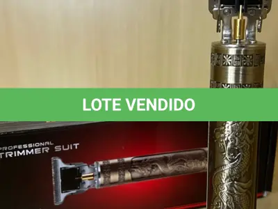 LOTE 003 - 01 TRIMMER ELÉTRICO PARA CABELO E BARBA(NO ESTADO)