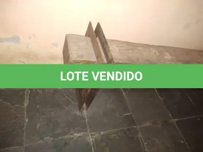 LOTE 263 - BANCO RÚSTICO DE DORMENTE COM 2,10   DE COMPRIMENTO(NO ESTADO)