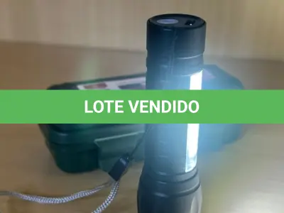 LOTE 004 - 01 LANTERNA TÁTICA PORTÁTIL (NO ESTADO)