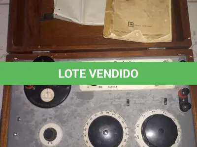 LOTE 487 - RARO   E ANTIGO CAMBRIDGE POTENTIOMETER IMPORTADO SUPER CONSERVADO (NO ESTADO)