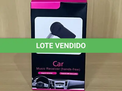 LOTE 081 - 01 ADAPTADOR DE BLUETOOTH PARA CARRO (NO ESTADO)