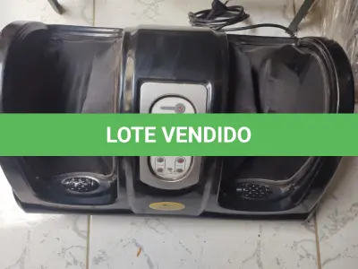 LOTE 435 - MASSAGEADOR FUNCIONA PERFEITAMENTE PORÉM UM LADO PRECISA MANUTENÇÃO (NO ESTADO)