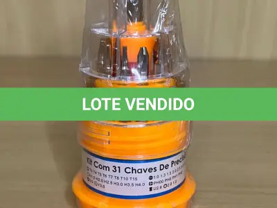LOTE 121 - 01 KIT COM 31 CHAVES DE PRECISÃO (NO ESTADO)