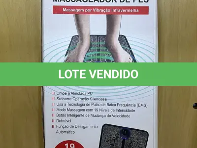 LOTE 102 - 01 MASSAGEADOR DE PÉS COM DIVERSAS  (NO ESTADO)INTENSIDADES