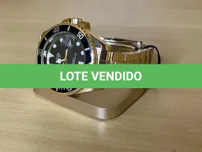 LOTE 117 - 01 RELÓGIO BLACK METALLIZED (NO ESTADO)