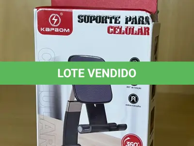 LOTE 100 - 01 SUPORTE PARA CELULAR 360 GRAUS (NO ESTADO)