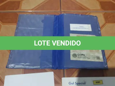 LOTE 610 - MANUAL GOL ESPECIAL (NO ESTADO)
