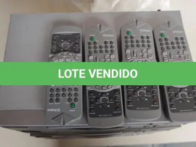 LOTE 440 - LOTE COM 4 VÍDEOS CASSETES 7 CABEÇAS FUNCIONANDO PERFEITAMENTE (NO ESTADO)