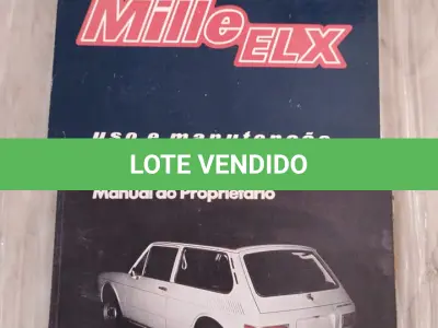 LOTE 608 - MANUAL DO PROPRIETÁRIO BRASÍLIA 1975 + BRINDE (NO ESTADO)