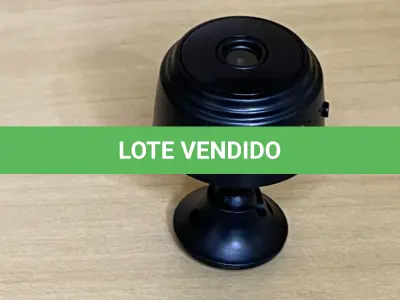 LOTE 127 - 01 MINI CÂMERA ESPIÃ WI-FI