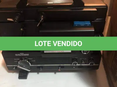LOTE 460 - PROJETOR SONORO DE 8 MM  MAGNON MODELO SD-800,37 X 25 X 33 CM. SEM TEST, (NO ESTADO)