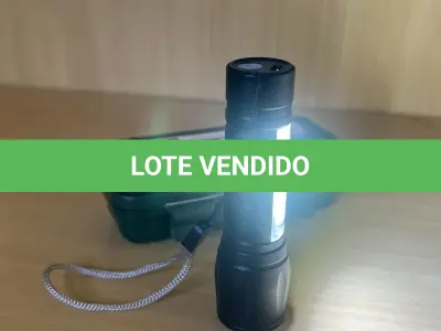 LOTE 088 - 01 LANTERNA TÁTICA PORTÁTIL (NO ESTADO)