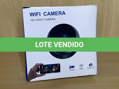 LOTE 085 - 01 MINI CÂMERA ESPIÃ WI-FI (NO ESTADO)