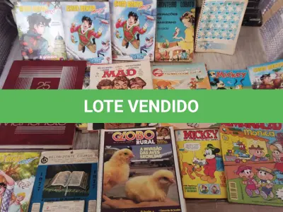 LOTE 607 - LOTE GIBIS ANTIGOS, REVISTAS (NO ESTADO)