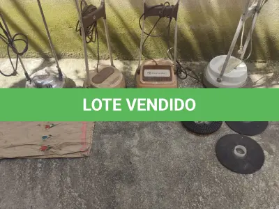 LOTE 516 - LOTE COM 8 ENCERADEIRAS FUNCIONA ATÉ O MOMENTO (NO ESTADO)