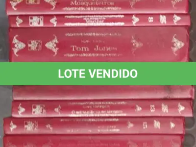 LOTE 615 - COLEÇÃO  OS IMORTAIS DA LITERATURA UNIVERSAL  COM 43  VOLUMES (NO ESTADO)
