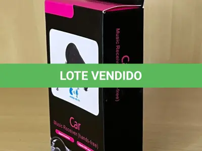 LOTE 081 - 01 ADAPTADOR DE BLUETOOTH PARA CARRO (NO ESTADO)
