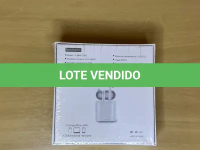 LOTE 131 - 01 FONE DE OUVIDO BLUETOOTH (NO ESTADO)