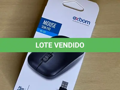 LOTE 087 - 01 MOUSE SEM FIO (NO ESTADO)