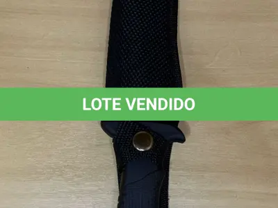 LOTE 140 - 01 FACÃO ESPORTIVO PRETO (NO ESTADO)