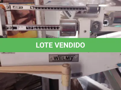 LOTE 497 - BALANÇA WELMY DE 150 QUILOS (NO ESTADO)