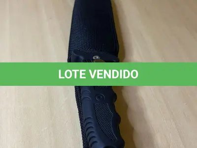 LOTE 093 - 01 FACÃO ESPORTIVO PRETO (NO ESTADO)