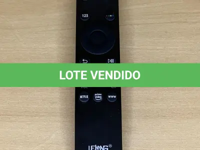LOTE 123 - 01 CONTROLE PARA TV SMART (NO ESTADO)