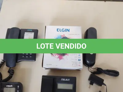 LOTE 494 - LOTE COM DIVERSOS TELEFONES (NO ESTADO)