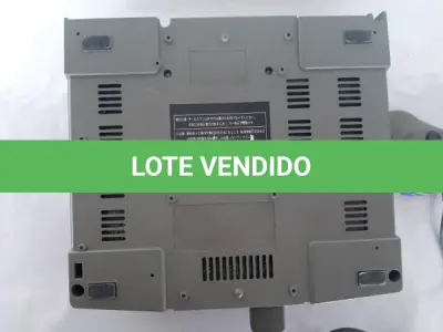 LOTE 498 - VIDEO GAME SEGA SATURN COM 1 CONTROLE  (NO ESTADO)